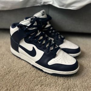 Nike Dunk High Midnight Blue sz 11